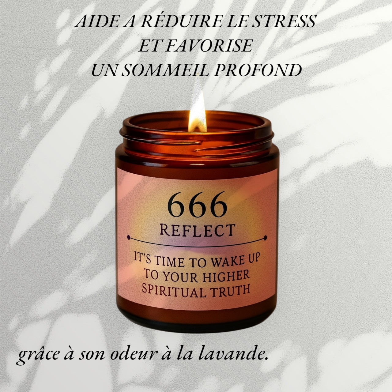 Bougie 666- REFLECT